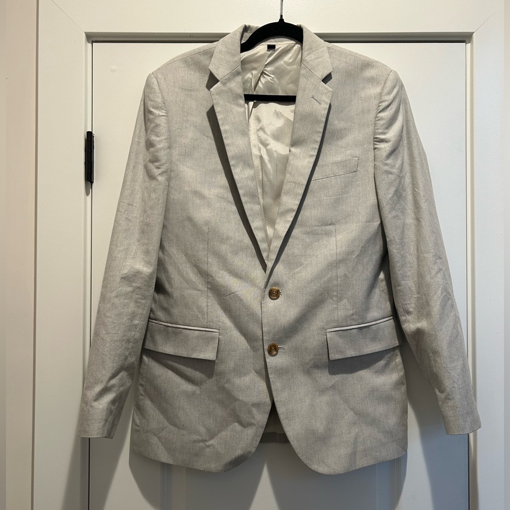 J Crew Cotton Thompson Knit Blazer